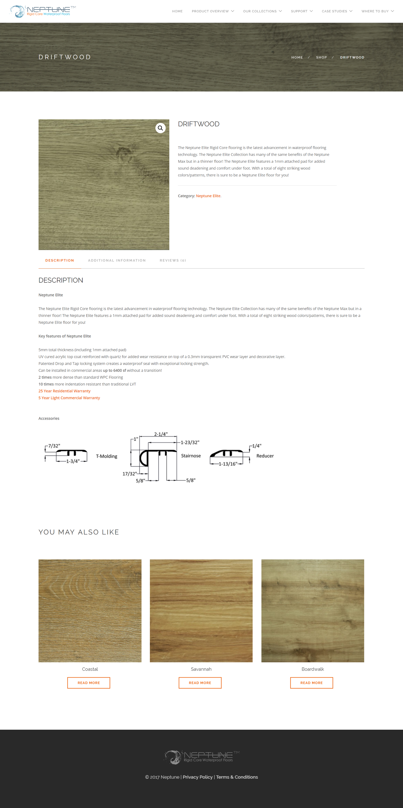 Neptune Rigid Core Vinyl Flooring Denver Hardwood Co Neptune Driftwood