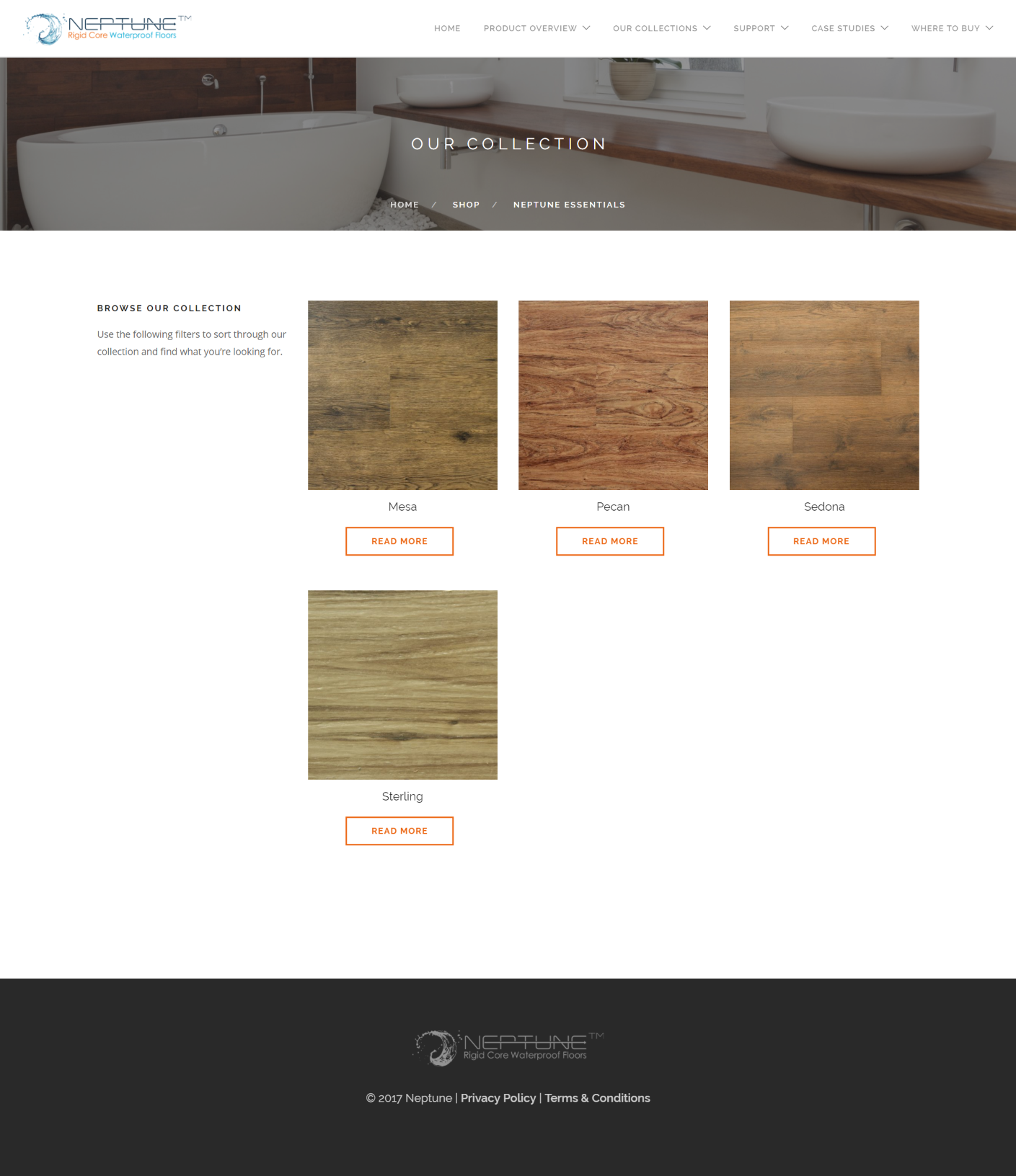 Neptune Rigid Core Vinyl Flooring Denver Hardwood Co Neptune Essentials