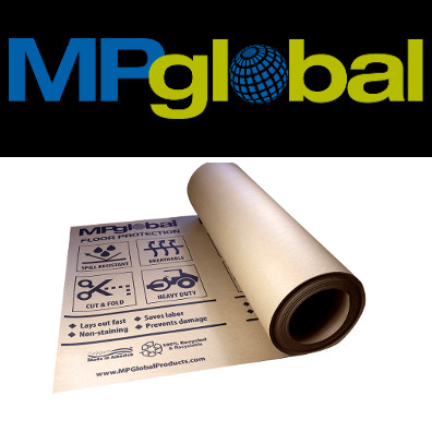 MPGlobal Floor Protection Products Logo and Product Image