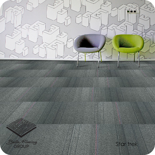 Bella Flooring Group Star Trek commercial carpet tiles