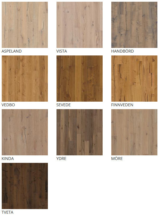 Kährs Engineered Wood Flooring Denver, Hardwood Floor Color Samples
