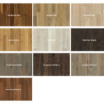 Hallmark Flooring, Ventura Collection, Color Samples