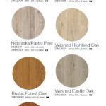 Wicanders Flooring, Wood Look Essence - Cottage Color Samples