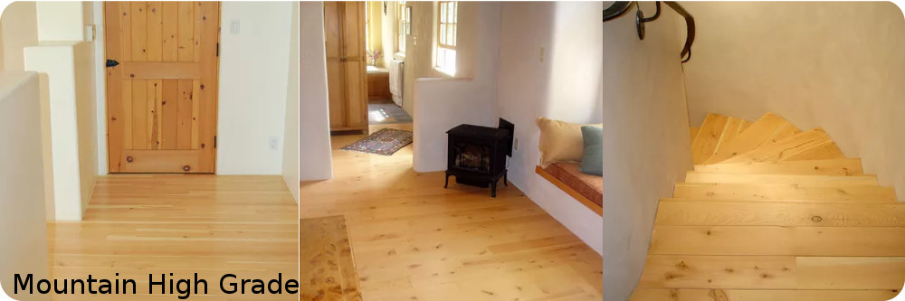 Old Wood, Tongue and Groove Mountain High Grade Flooring