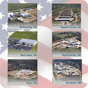McClain Forest Products, Springcreek Flooring Manufacturing Plants