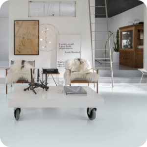 Kahrs, Pattern Look, Madeira, Luxury Vinyl Flooring in an open floor plan loft condo