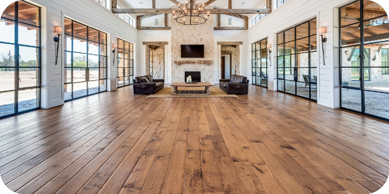 Pallmann Wood Floor Products used in a great room