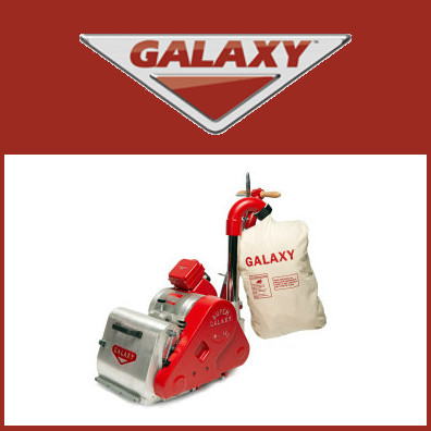 Galaxy Logo and Flooring Sander