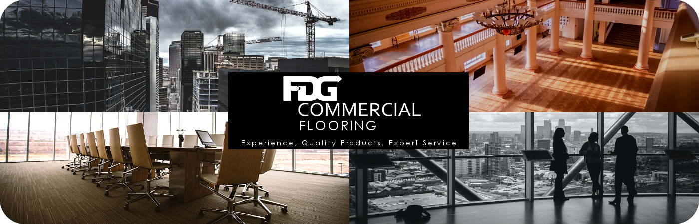 FDG-Denver Hardwood Commercial Flooring photo collage