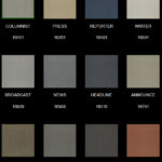 Fusion Commercial Carpet Tiles, Journalist, Color Samples