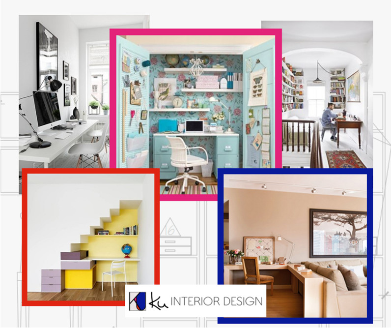 Michelle Ku, interior design image collage