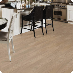 Kahrs Life Whole Grain Engineered Wood Floor in a kitchen