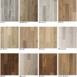 Vista Hills engineered flooring color sample board