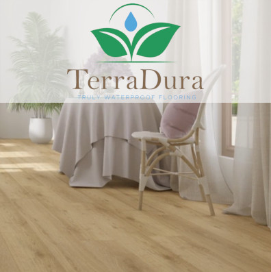 TerraDura waterproof wood flooring block logo